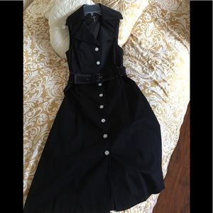 Black and white dress